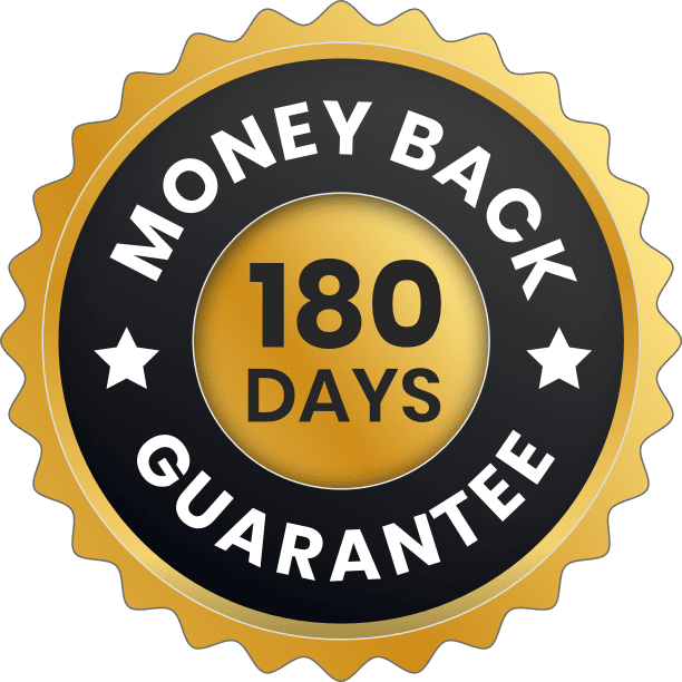 180-Day Worry-Free Guarantee - BioVanish 
